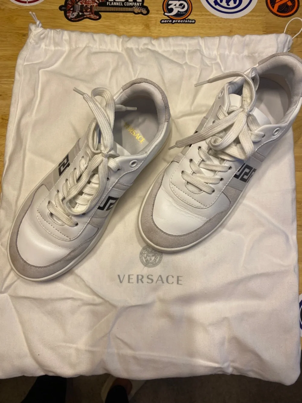 Women’s authentic Versace tennis shoes/sneakers